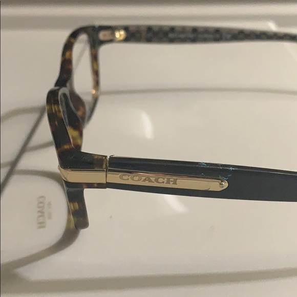 COACH WOMENS DESIGNER EYEWEAR TORTOISE NWT - Picture 2 of 6